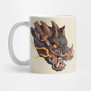 demon boar Mug